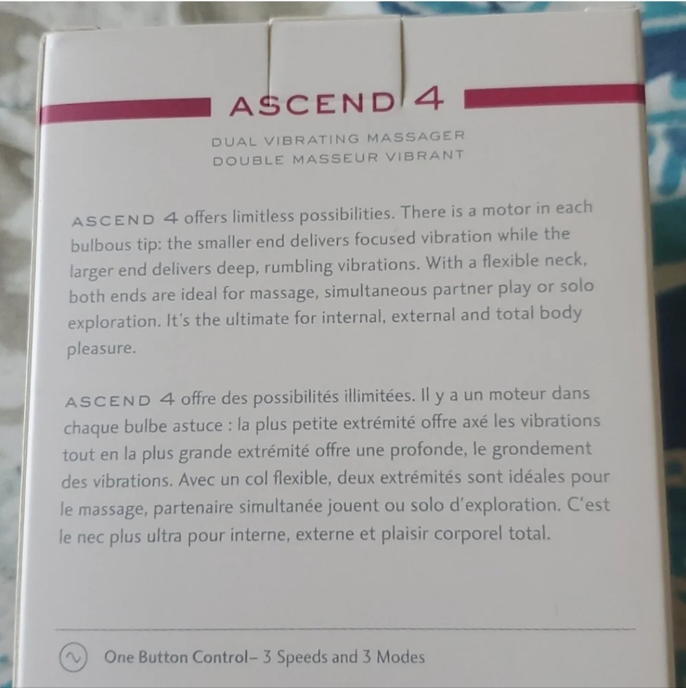 Pink Ascend 4 Massager - Picture 6 of 6